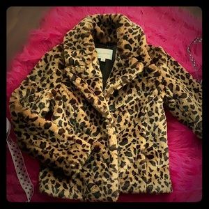 Banana Republic Leopard Jacket Size S